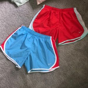 Set of 2 Nike running shorts